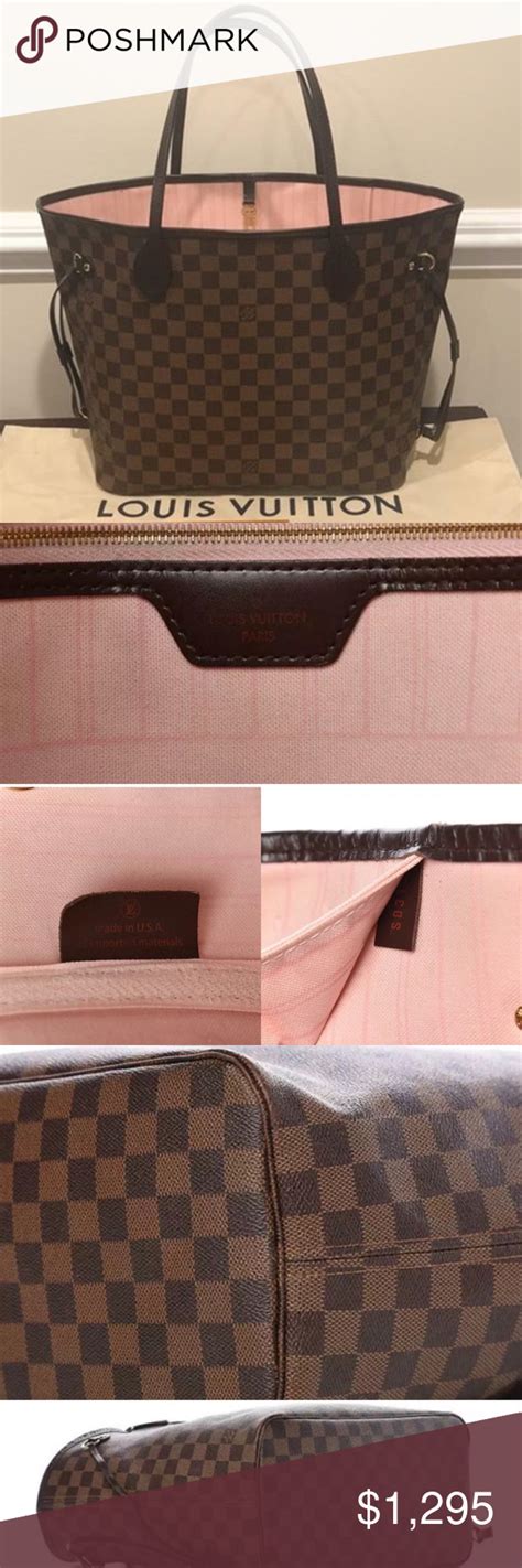 louis vuitton neverfull pink ballerine.